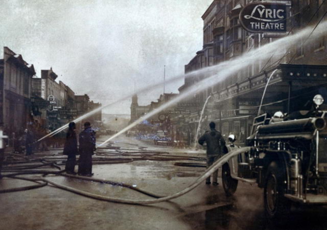 Lyric Theatre - 1948 Fire (newer photo)